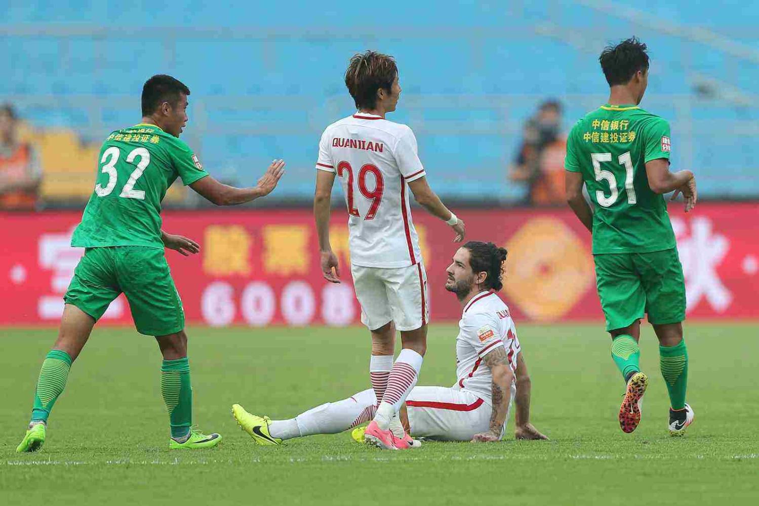 鲁能胜泰达，稳坐积分榜次席